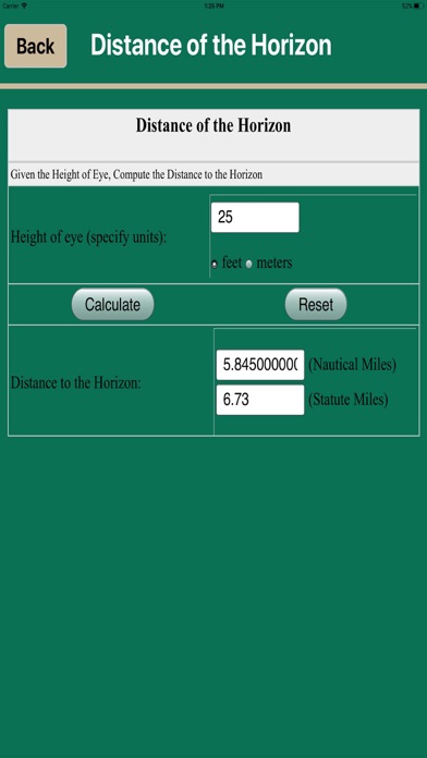Nautical Calculator Plus screenshot 3