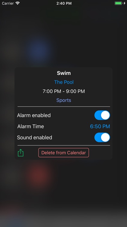 Calarm screenshot-3