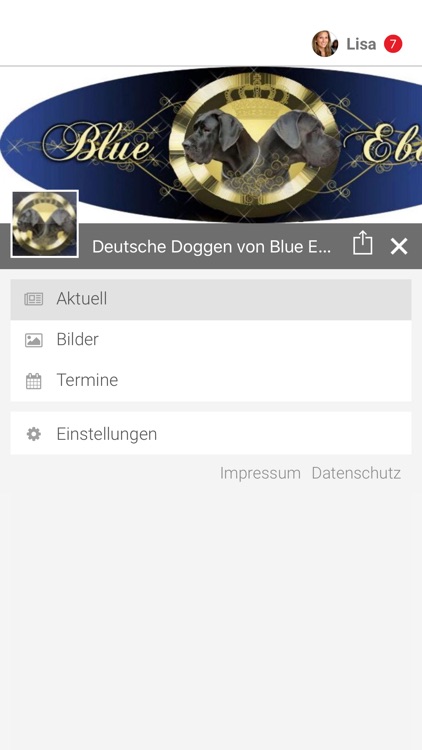 Deutsche Doggen von Blue Ebony