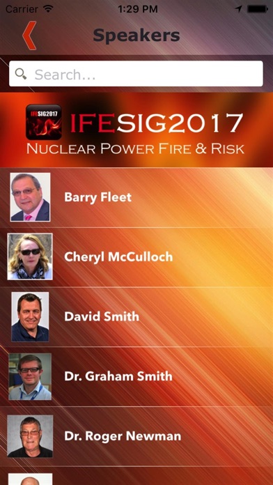 Fire & Risk Colloquium 2017 screenshot 3