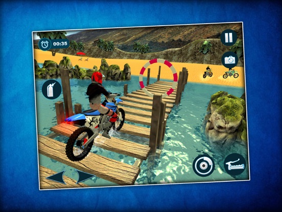 Waterbike Surfing Stunts 3D image #1