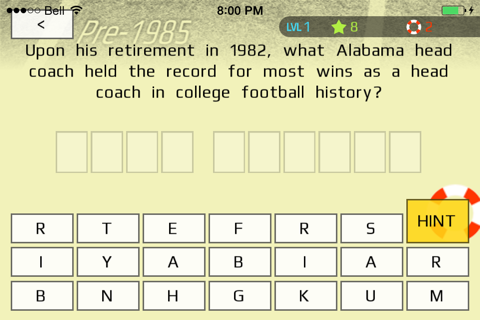 College Football Trivia screenshot 4