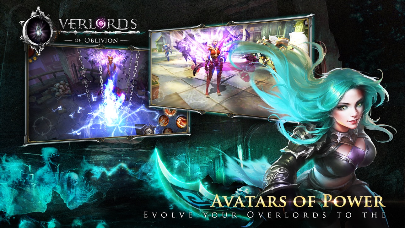 Overlords of Oblivion - Free Hack screenshot 4 - iOS game interface