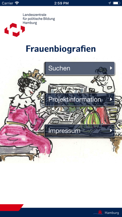 How to cancel & delete Hamburger Frauenbiografien from iphone & ipad 1