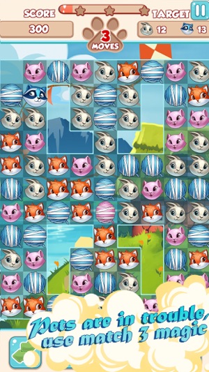 Lovely Pets Match3(圖5)-速報App