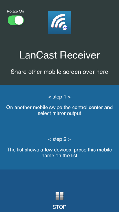 How to cancel & delete LanCast - mirrormate receiver from iphone & ipad 2