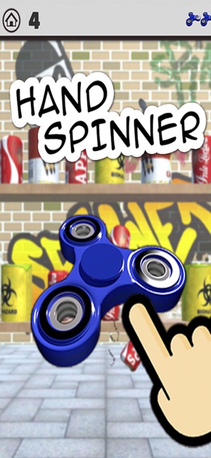 Hand Spinner - 3D Throw Game