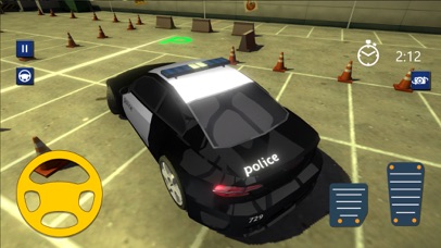3D Police Car Parking Driver screenshot 2