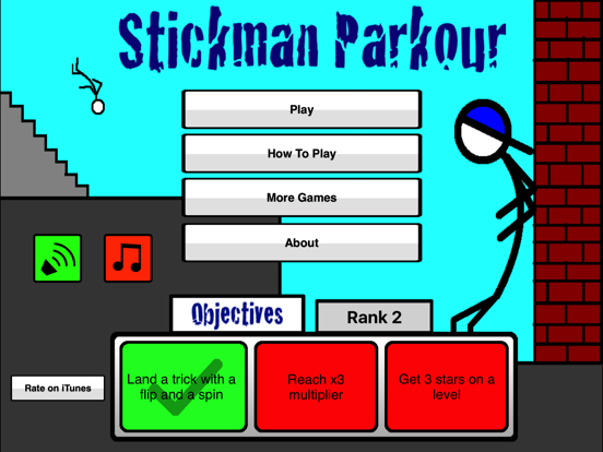 Stickman Parkourのおすすめ画像3