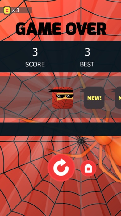 Ninja Spider Jump and Backflip screenshot 4