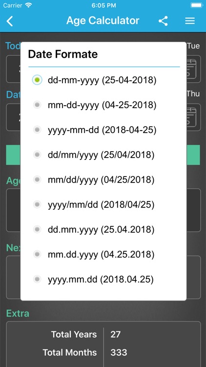 Age Calculator ++