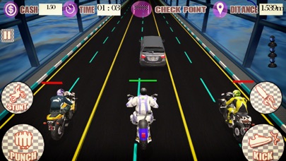 Bike & Car Fight Race 2017 screenshot 3