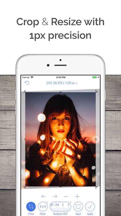 CropSize: Photo Resizer Editor screenshot-0
