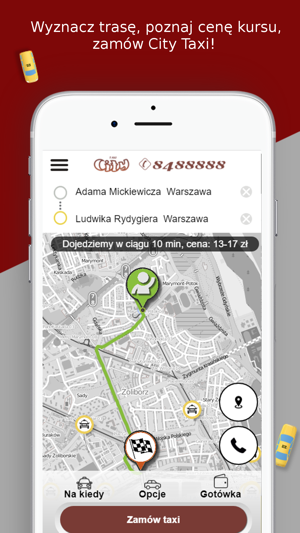 CITY TAXI Warszawa 22 848 8888(圖2)-速報App