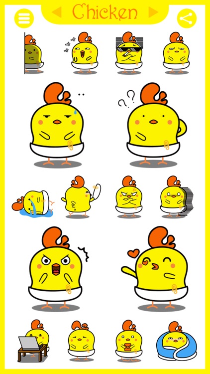 Chicken - Animated Stickers