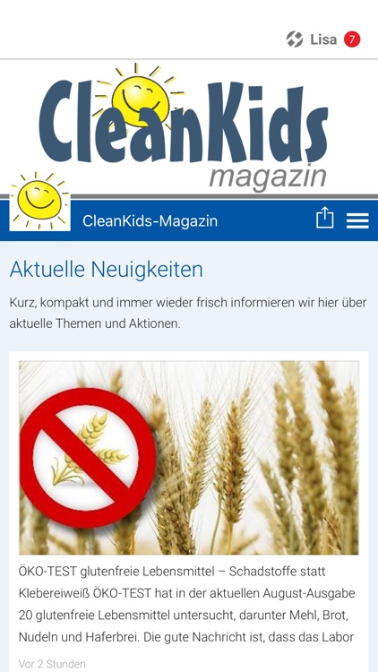 CleanKids-Magazin