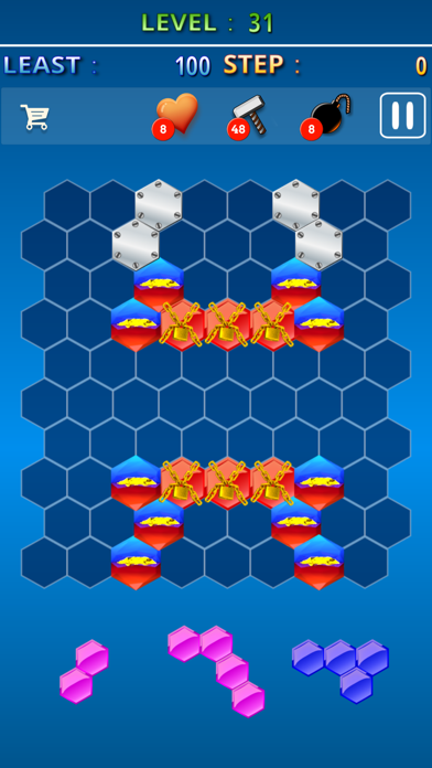 Hexagon Gem Crushのおすすめ画像2