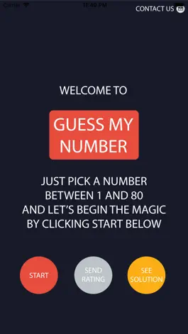 Game screenshot Guess My Number 3 - It's Magic mod apk