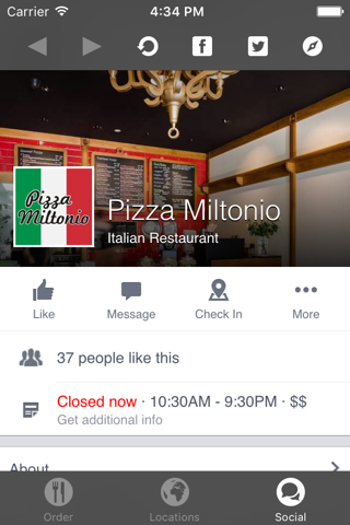 Pizza Miltonio screenshot 3