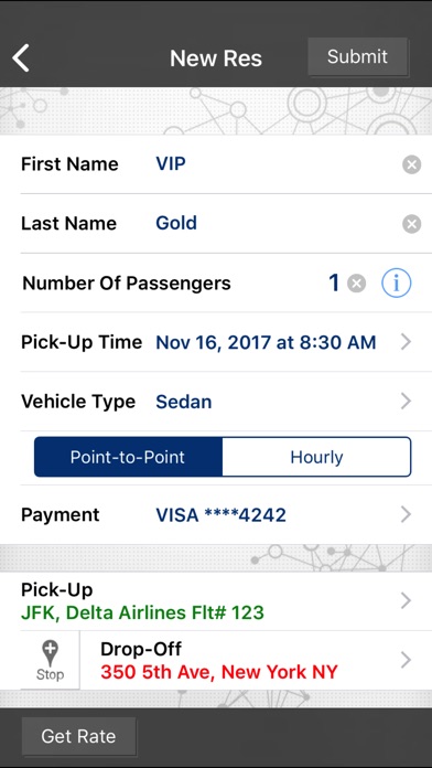 VIP Gold Booking App screenshot 2