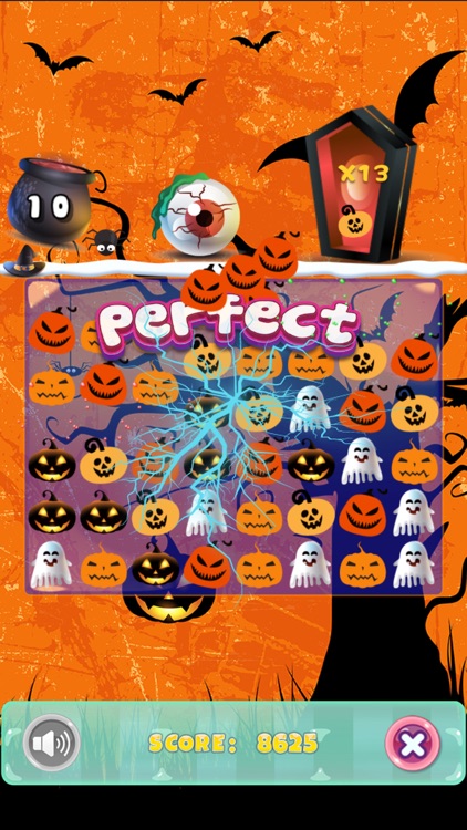 Halloween Match 3 Puzzle Game