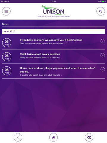 Unison Cumbria & North Lancs - náhled