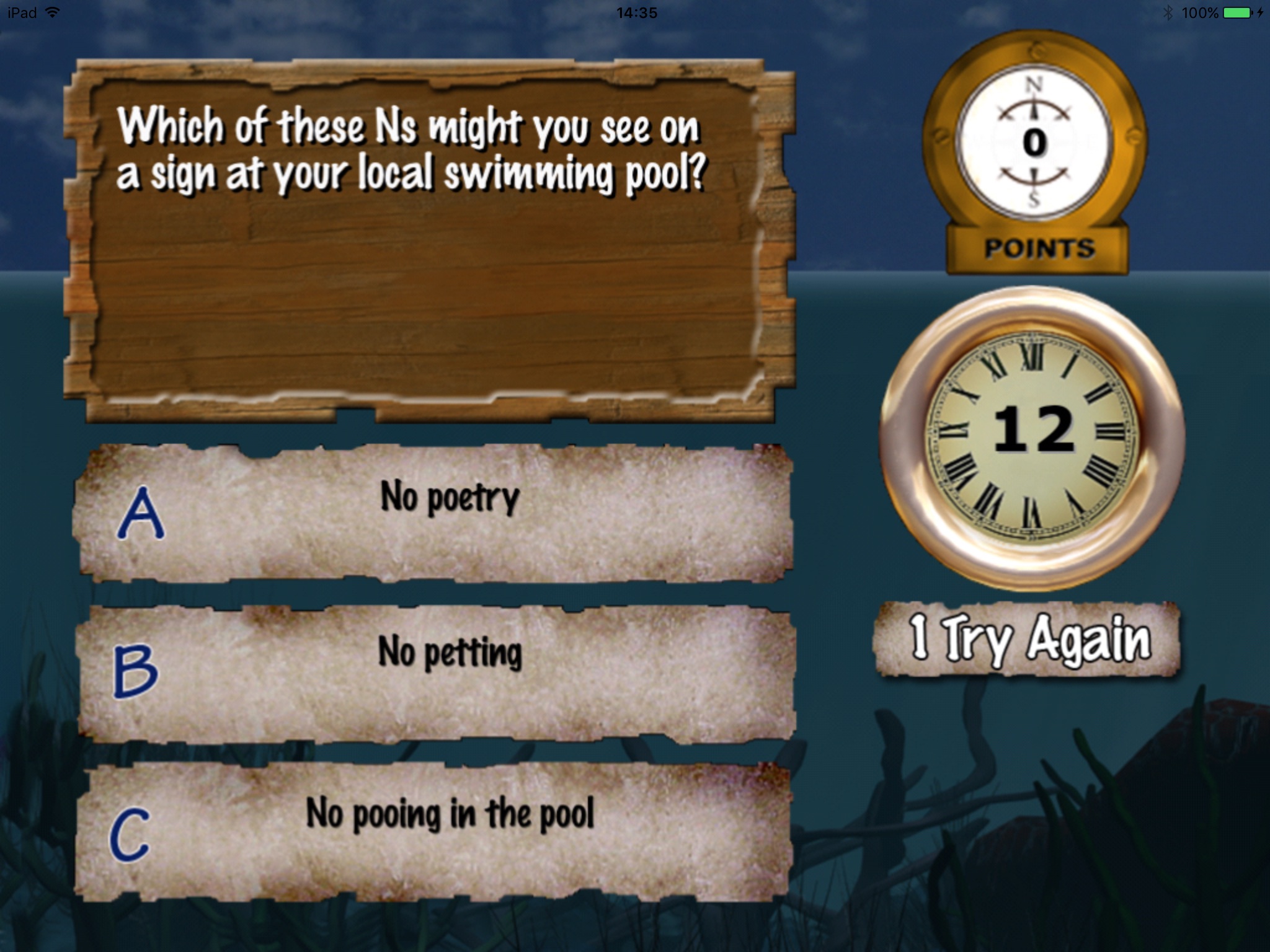 Fishy Pub Quiz screenshot 3