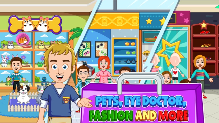 My Town : Shopping Mall screenshot-3