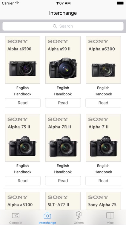 Sony Camera Handbooks