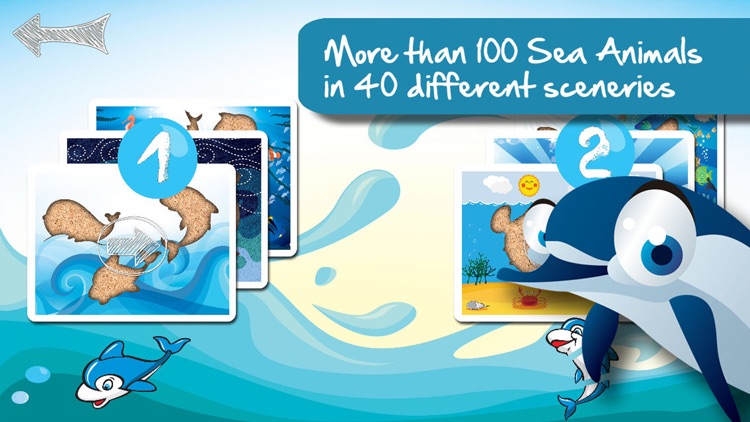 Sealife Cartoon Jigsaw Puzzle screenshot-4