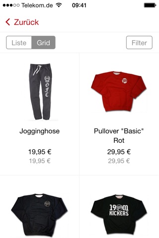 Kickers Offenbach Fanshop screenshot 2