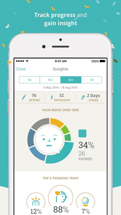 Moodnotes - Thought Journal / Mood Diary screenshot-3