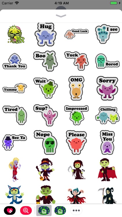 Chamber of Scary Monster Emoji screenshot-3