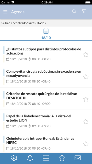 Oncología Ginecológica, SEGO screenshot 2