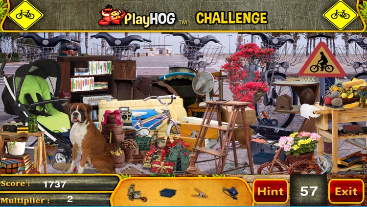 City Cycle Hidden Objects Game