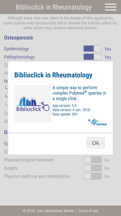 Biblioclick in Rheumatology screenshot-4