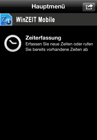 WinZEIT Mobile screenshot 3