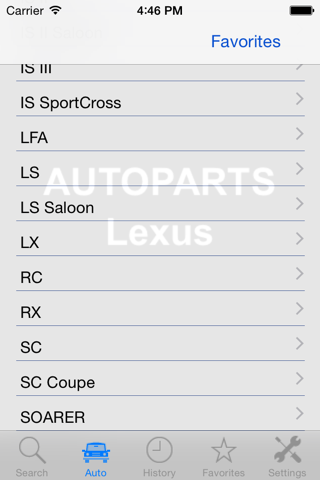 Autoparts for Lexus screenshot 3