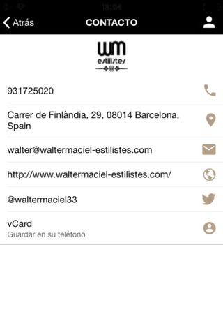 Walter Maciel Estilistes screenshot 2