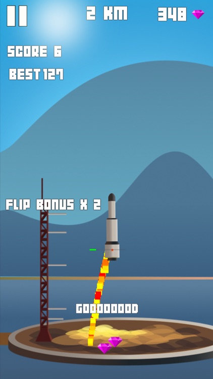 Space Frontier - launch the rocket