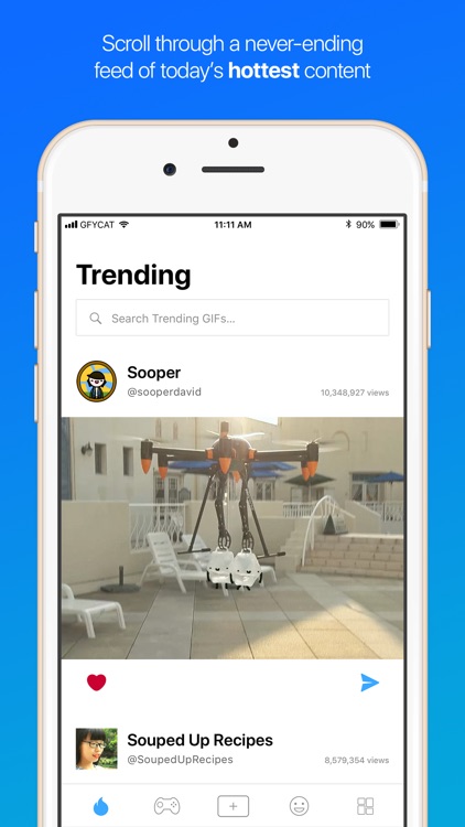 Gfycat: GIFs, stickers & memes screenshot-0