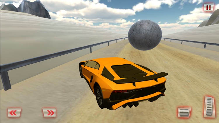 Rolling Ball Car Crash Racing