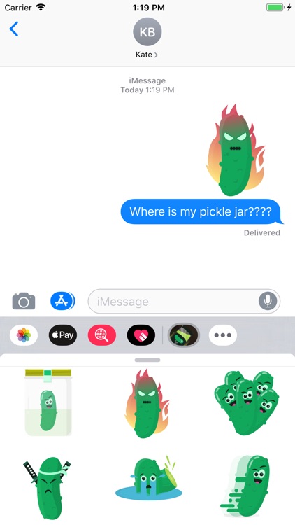 Pi Pickle Stickers screenshot-3