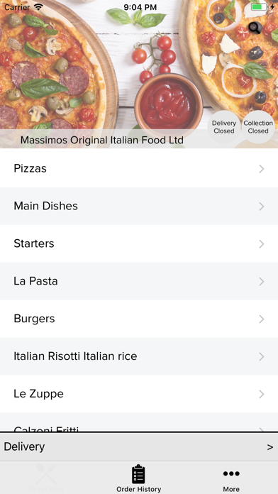 How to cancel & delete Massimos Original Italian Food from iphone & ipad 2
