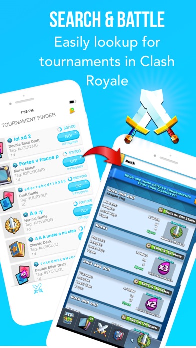 Tournaments for Clash Royale screenshot 3