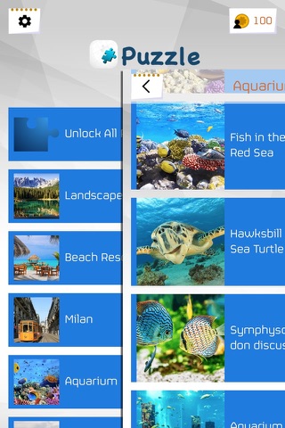 Puzzles - beautiful world - náhled