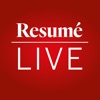 Resumé Live – event app event planning resume 