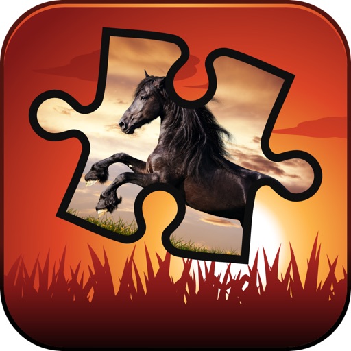 TurnPuzz - Horses in the Sunset iOS App