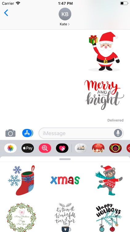 Christmas Stickers Countdown