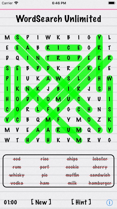 Word Search Unlimited screenshot1